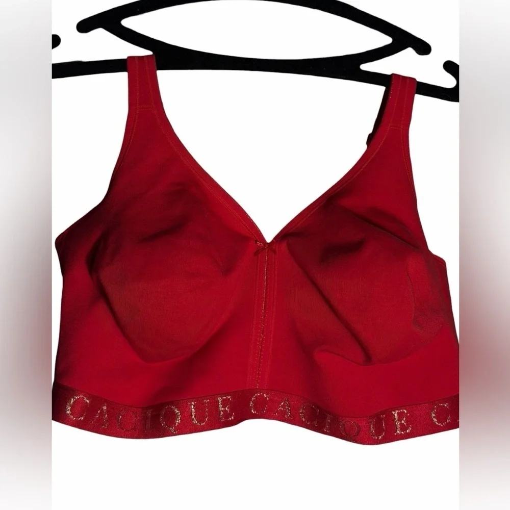 Cacique Cotton Unlined No Wire Bra